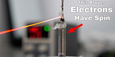 Ett experiment som bevisar att elektroner har ett spinn