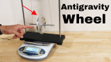Varför väger Maxwells hjul mindre när det snurrar?