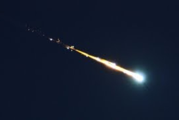 Meteoriten som träffade en kvinna i benet