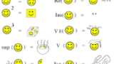 Smileys för matematiker 😉