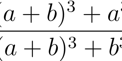 Avd. f. matematiska muntrationer del 106: Enklaste förenklingen