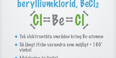 Övning på molekylers struktur