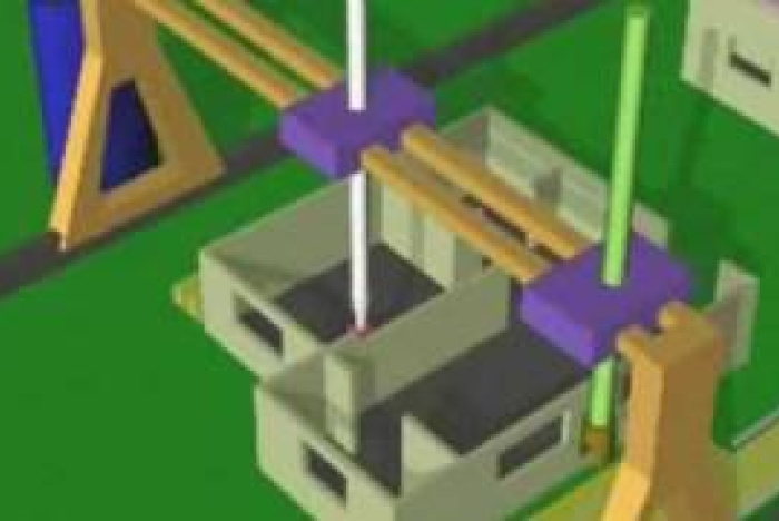 En cementprinter som 