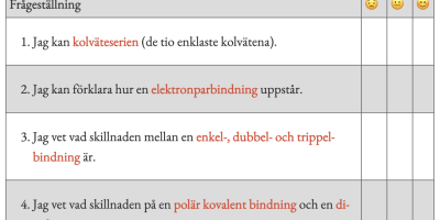 Kolväten och deras närmaste släktingar: Vad du behöver kunna från Kemi 1
