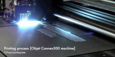 En tvärflöjt tillverkad med hjälp av en 3D-skrivare