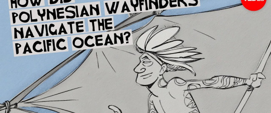 Hur navigerade polynesiska sjöfarare över Stilla havet?