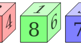 Avd. f. matematiska muntrationer del 64: Luriga tärningar