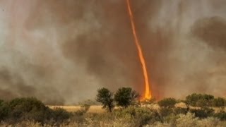 Eld-tornado