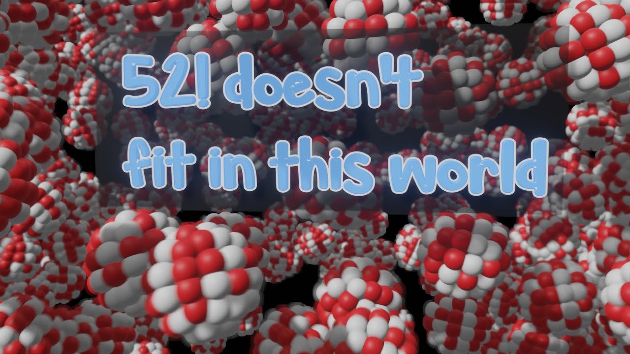 Den ofattbara storleken på 52!