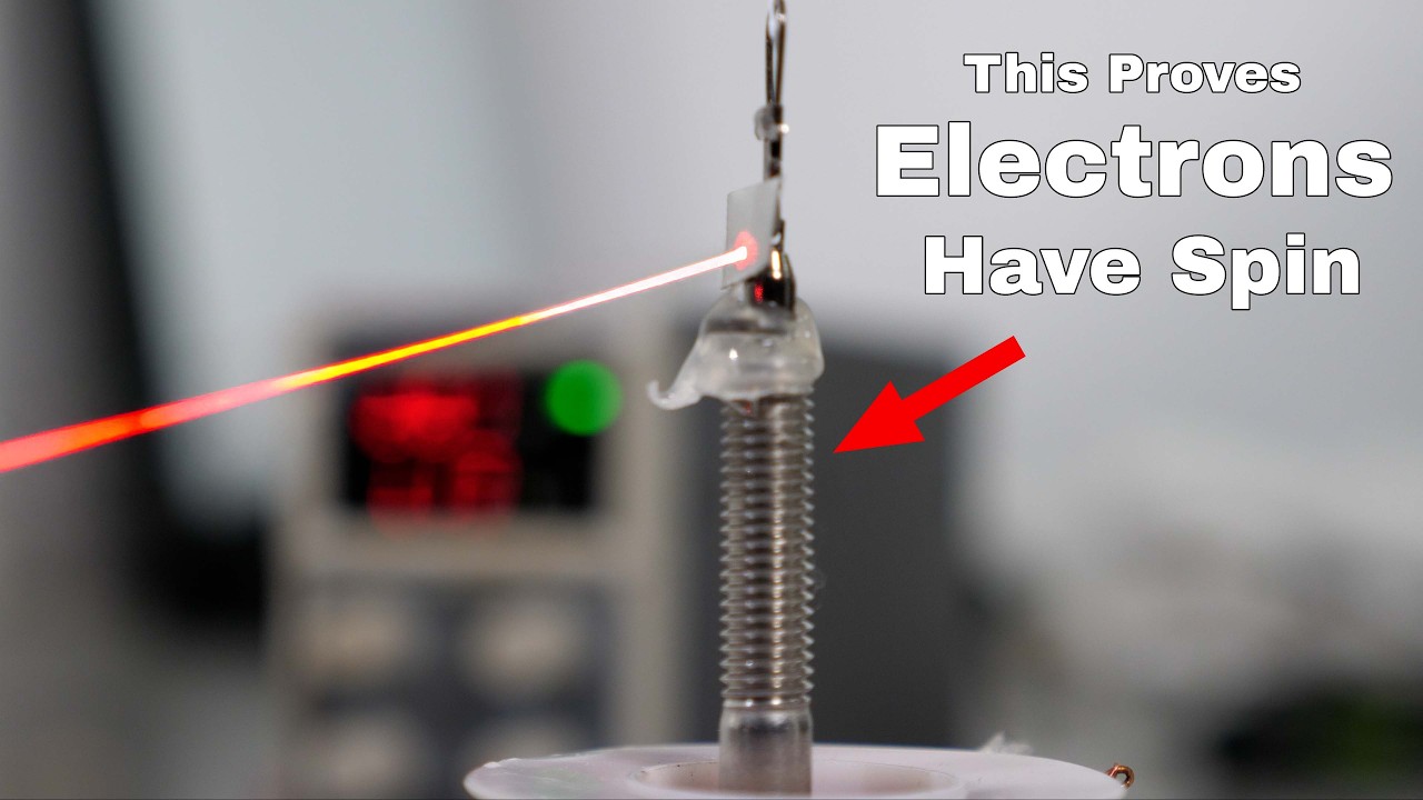 Ett experiment som bevisar att elektroner har ett spinn