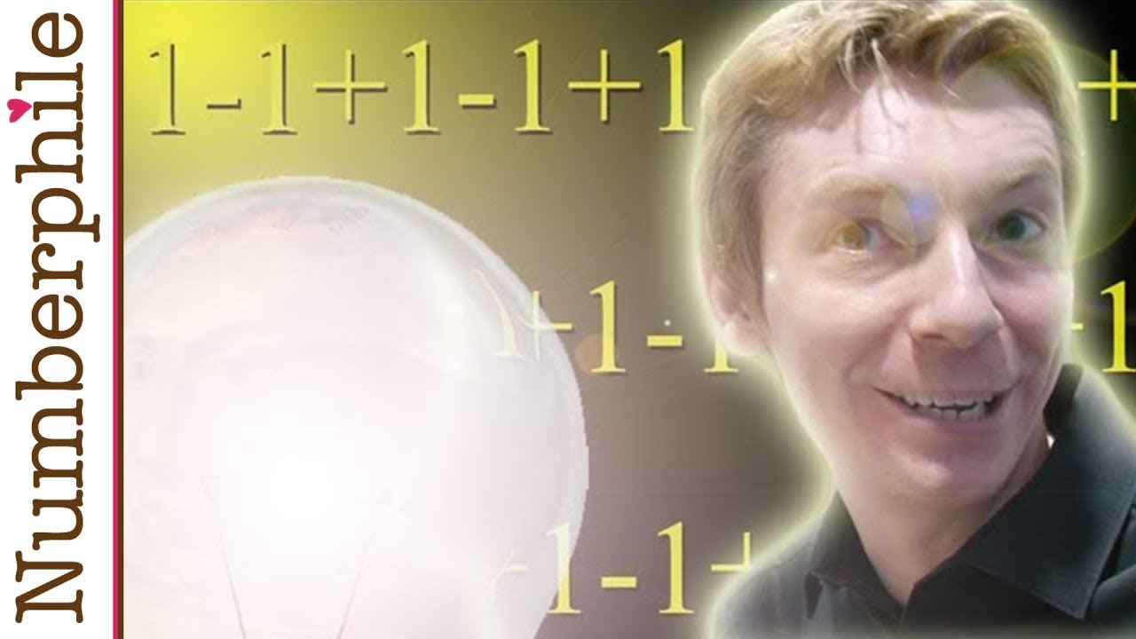 Vad blir 1 - 1 + 1 - 1 + … ?