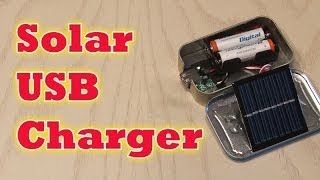 Idé nr. 22 till gymnasiearbete i Fysik/Teknik/Elek&shy;tronik: Bygg en solcells-driven USB-laddare!