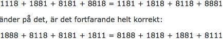 Ett matematiskt palindrom