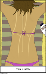 Avd. f. matematiska muntrationer del 41: Tan lines