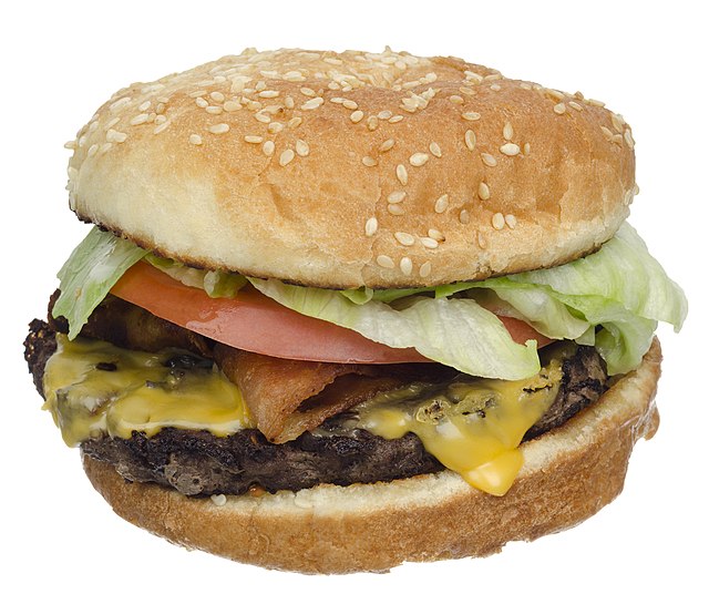 Hamburgare.