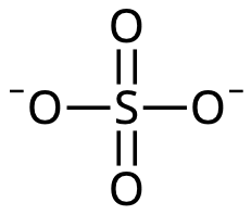 Sulfatjon.