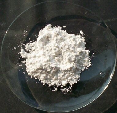 Kalciumsulfat.