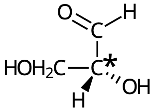 D-glyceraldehyd-med-optiskt-centrum