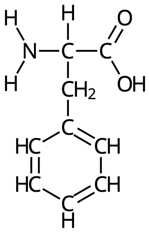 Fenylalanin (Phe, F)