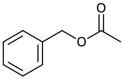 Bensyletanoat (bensylacetat).
