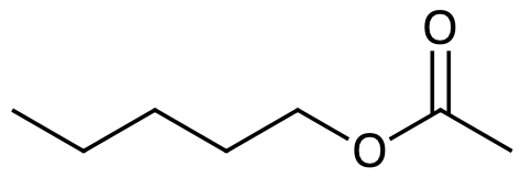Pentyletanoat (pentylacetat).