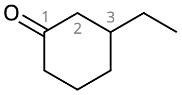 3-etylcyklohexanon.