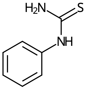 Fenyltiokarbamid.